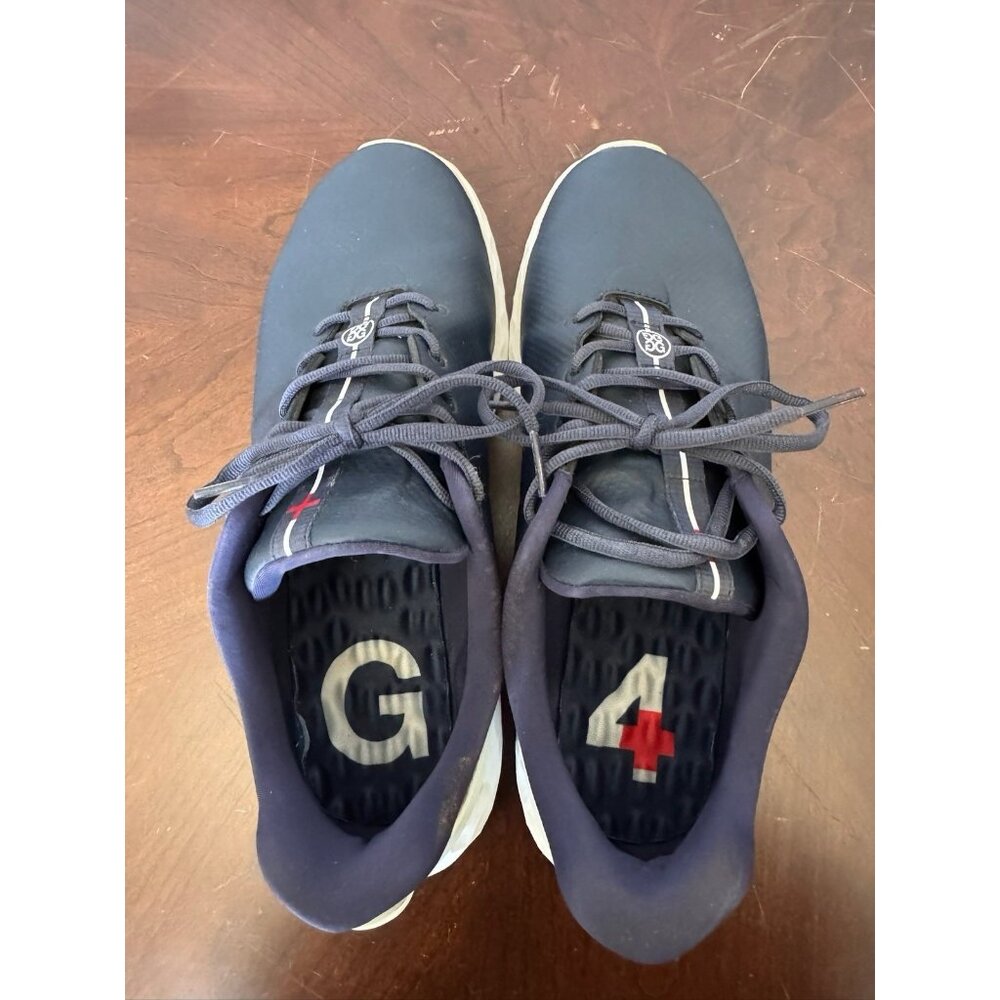 G/FORE Men’s MG4+ GOLF SHOE SPIKELESS TWILIGHT NAVY BLUE SIZE 10.5 - Picture 7 of 8